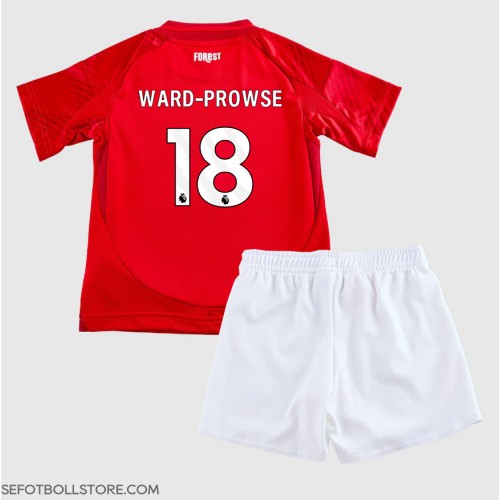 Nottingham Forest James Ward-Prowse #18 Replika babykläder Hemmaställ Barn 2024-25 Kortärmad (+ korta byxor)